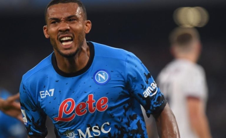 italian soccer Serie A match SSC Napoli vs Bologna FC