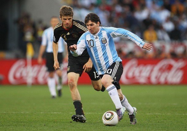 Argentina v Germany: 2010 FIFA World Cup - Quarter Finals