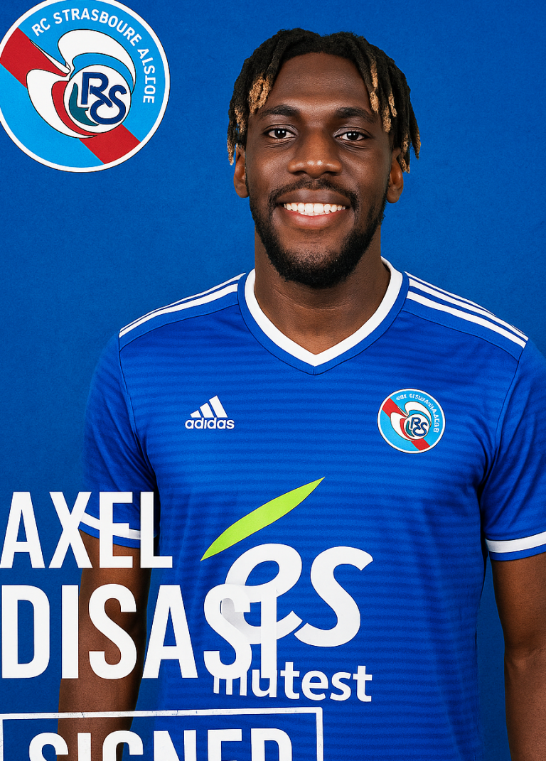 📰 OFFICIEL : Axel Disasi signe à Strasbourg dans un retour sensationnel en Ligue 1